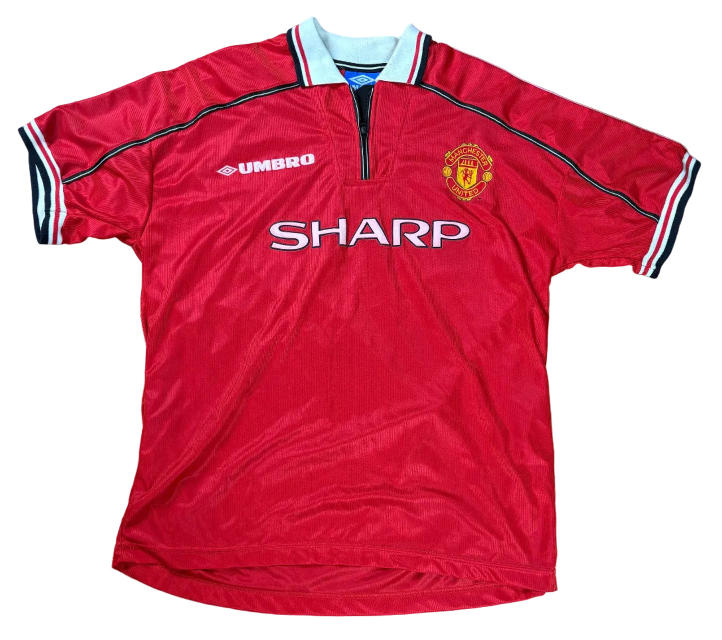Manchester United 1998/99 Home Umbro Football Shirt XXL