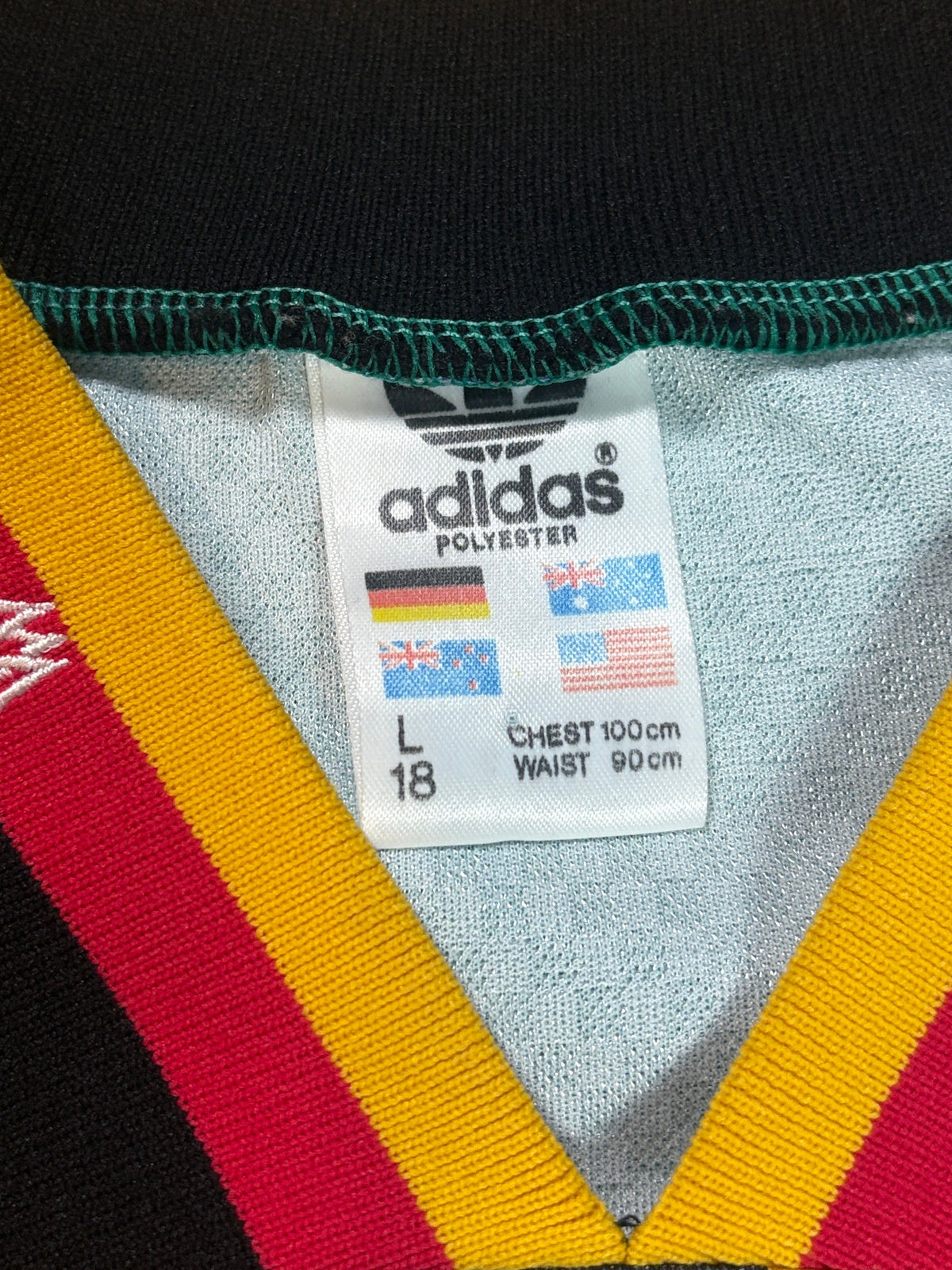 Germany 1994 Away Adidas Football Shirt Large