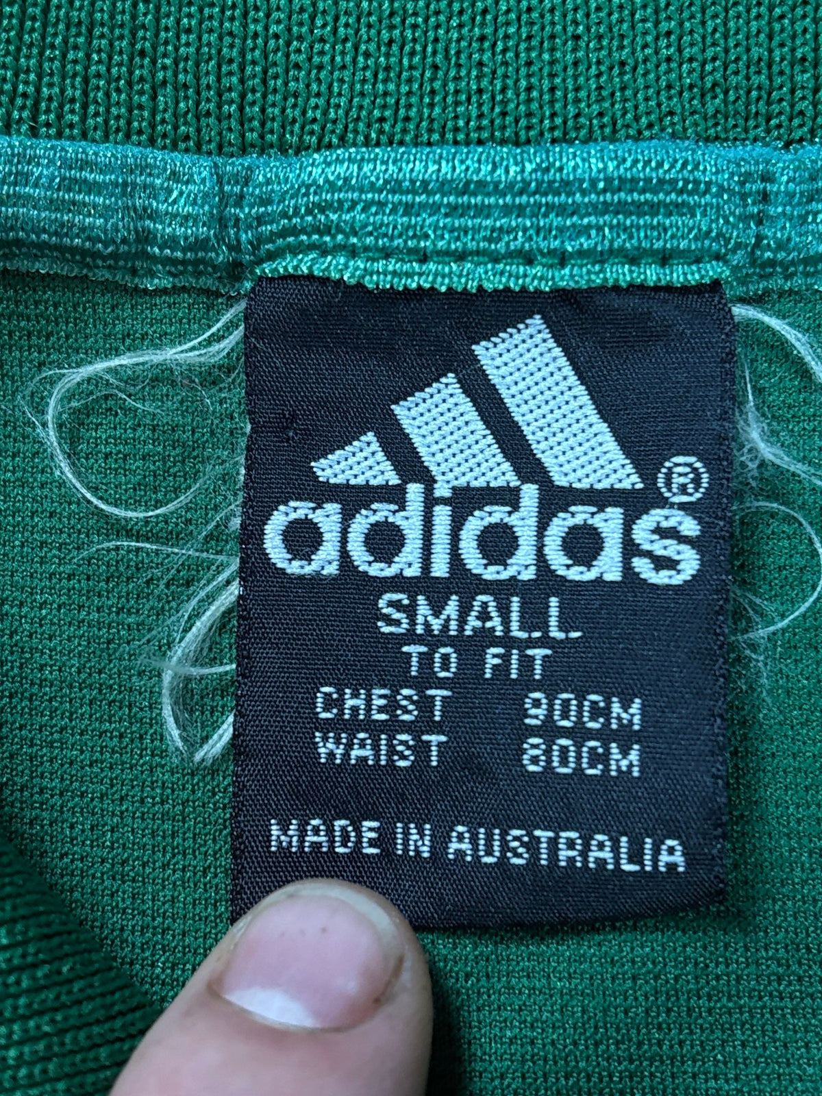 Australia 2001 Home Adidas Football Shirt Small