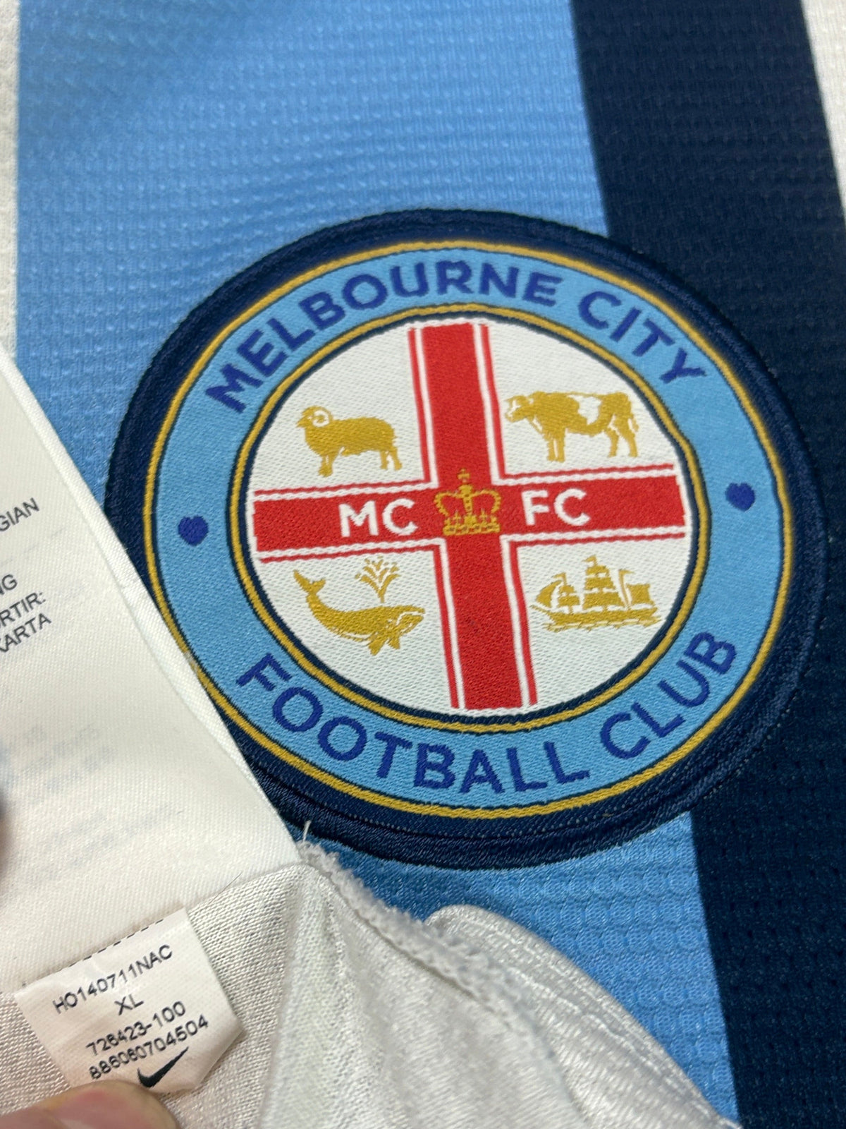 Melbourne City 2014/15 Away Nike Football Shirt Extra Large