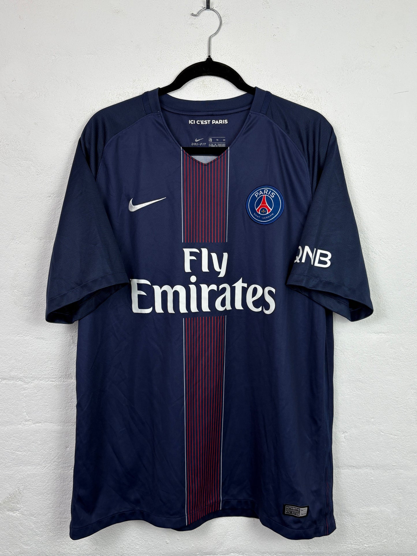 PSG	2016/17 Home Nike Football Shirt XL