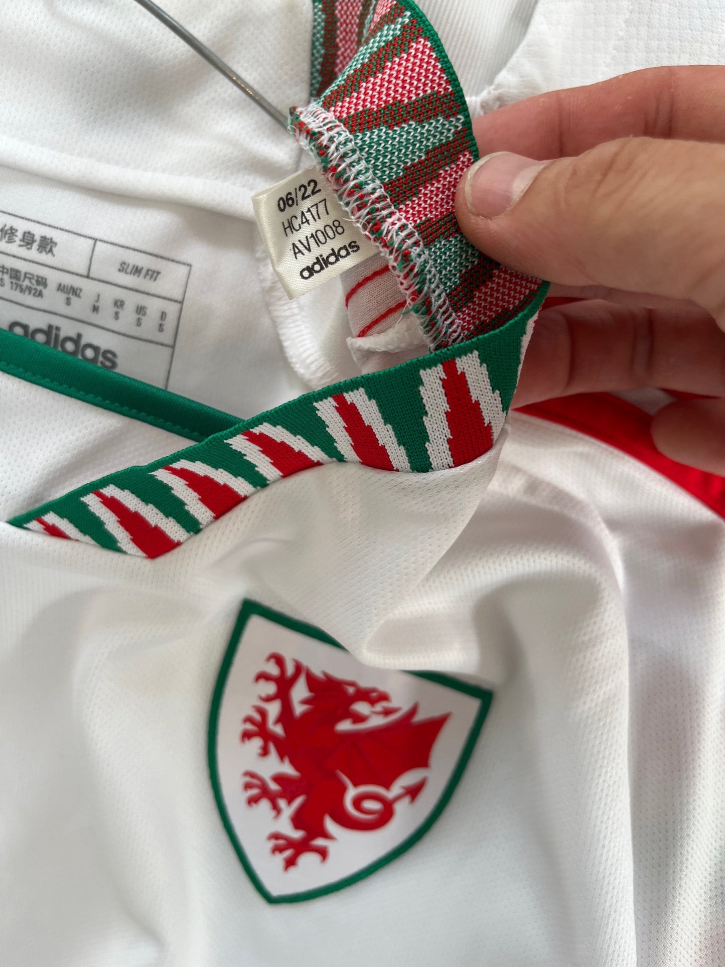Wales 2022 Away Small