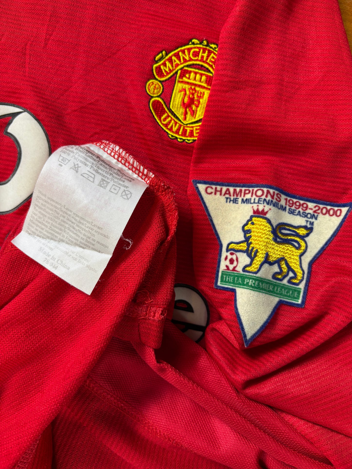 Manchester United 2000/02 Home Umbro Football Shirt XXL Giggs 11