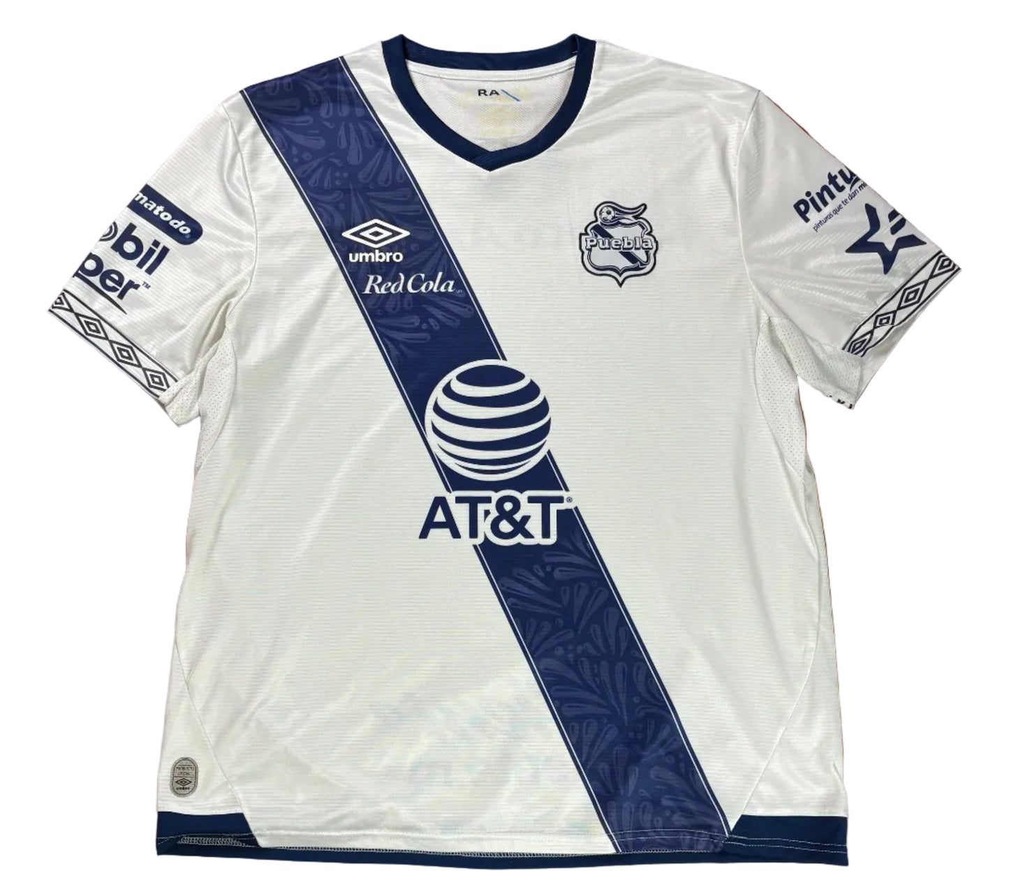 Puebla 2019/20 Home Umbro Football Shirt Extra Large