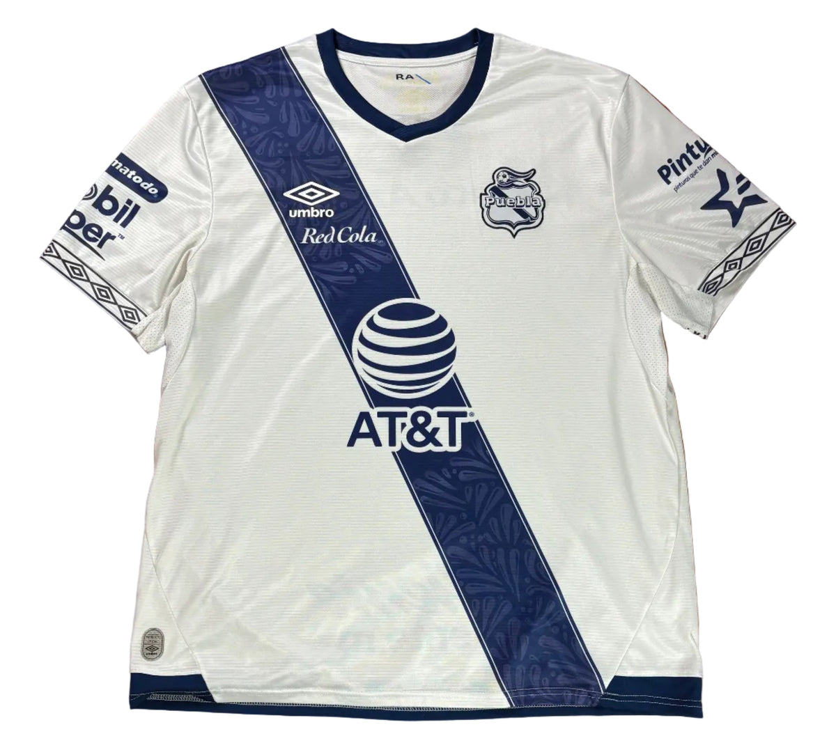 Puebla 2019/20 Home Umbro Football Shirt Extra Large