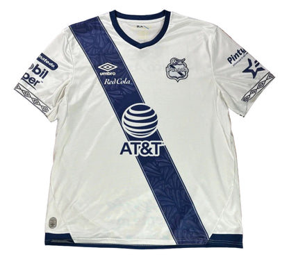 Puebla 2019/20 Home Umbro Football Shirt Extra Large