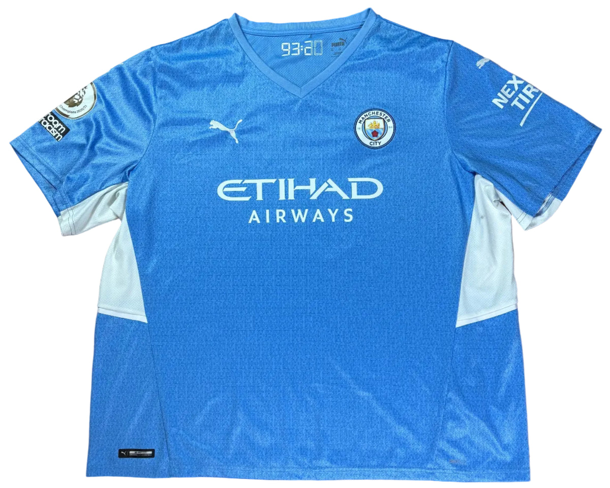 Manchester City 2021/22 Home Puma Football Shirt XXL