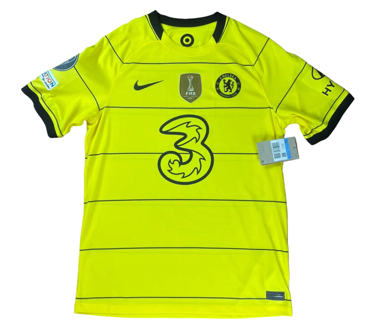 Chelsea 2021/22 Away Nike Football Shirt Medium T. Silva 6