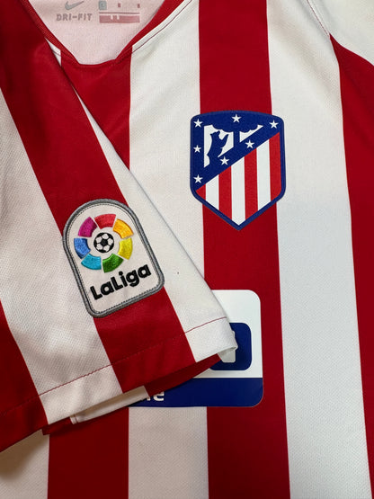 Atletico Madrid 2020/21 Home Nike Football Shirt Extra Large Suarez 9