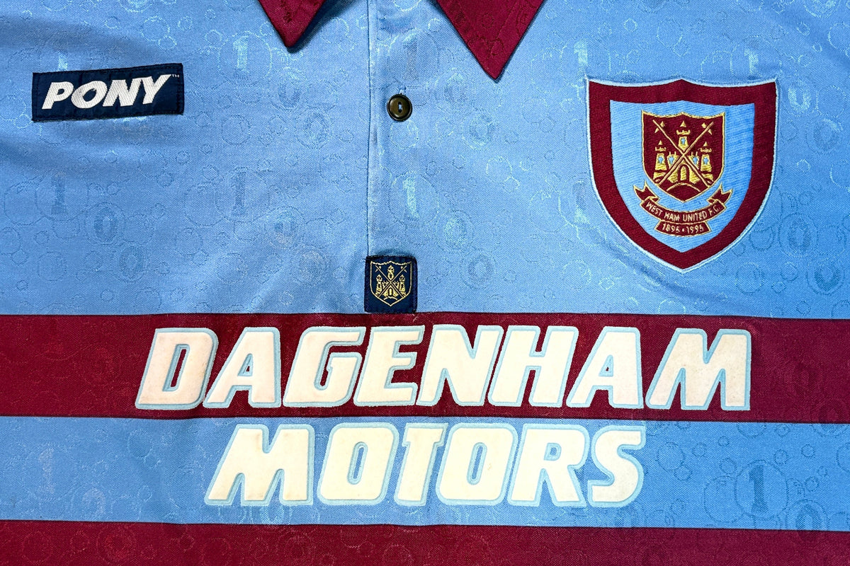 West Ham 1996/97 Third Pony Football Shirt Large