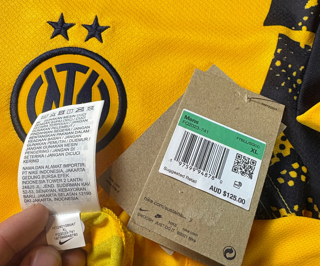Inter Milan 2024/25 Third Nike Football Shirt Extra Large