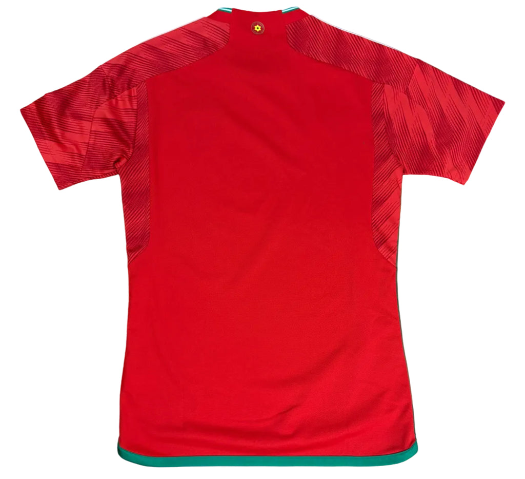 Wales 2022 Home Adidas Football Shirt Small