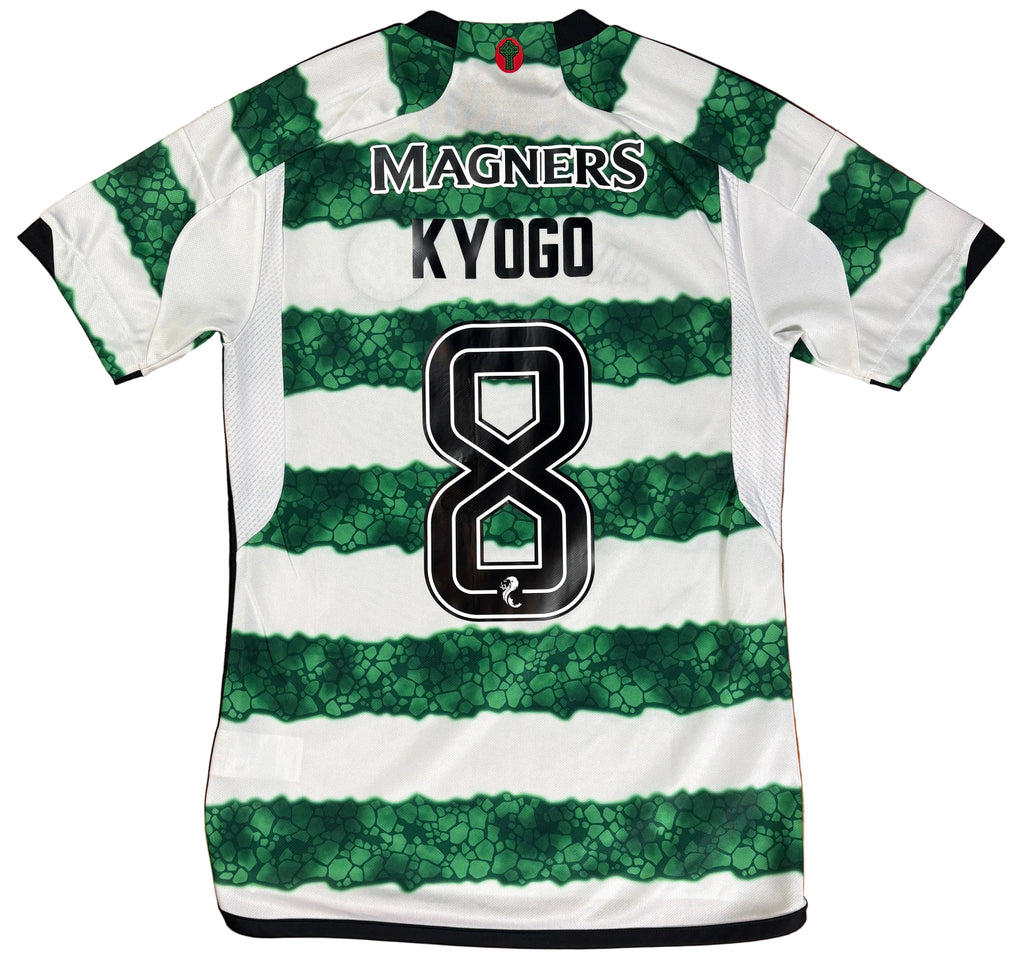 Celtic 2023/24 Home Adidas Football Shirt Small Kyoto 8