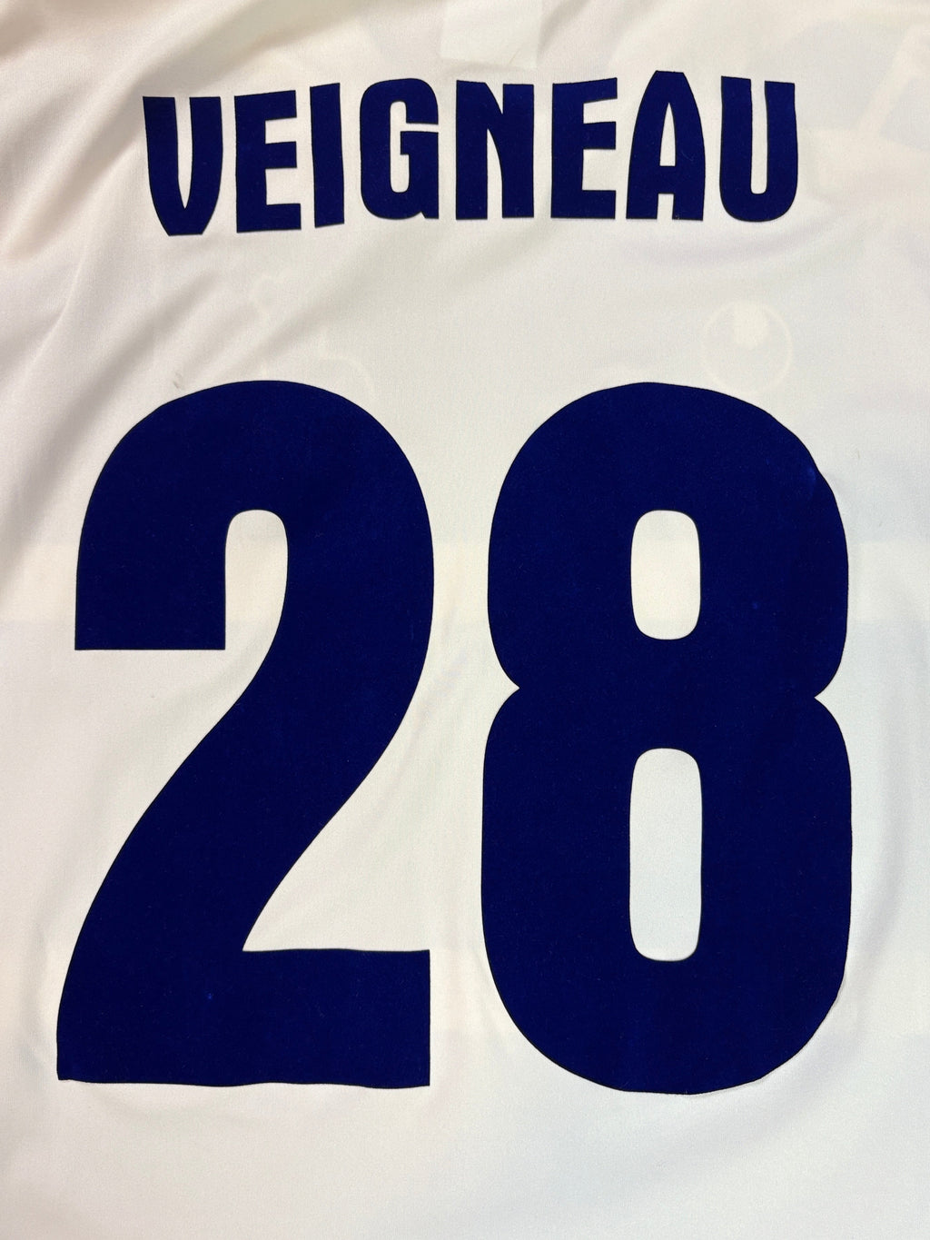 MSV Duisburg 2008/09 Home Football Shirt XXL Veigneau 28