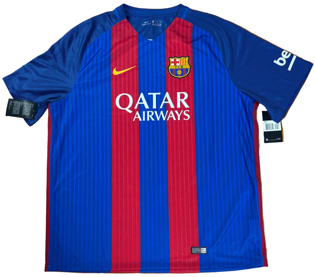 Barcelona 2016/17 Home Nike Football Shirt XXL