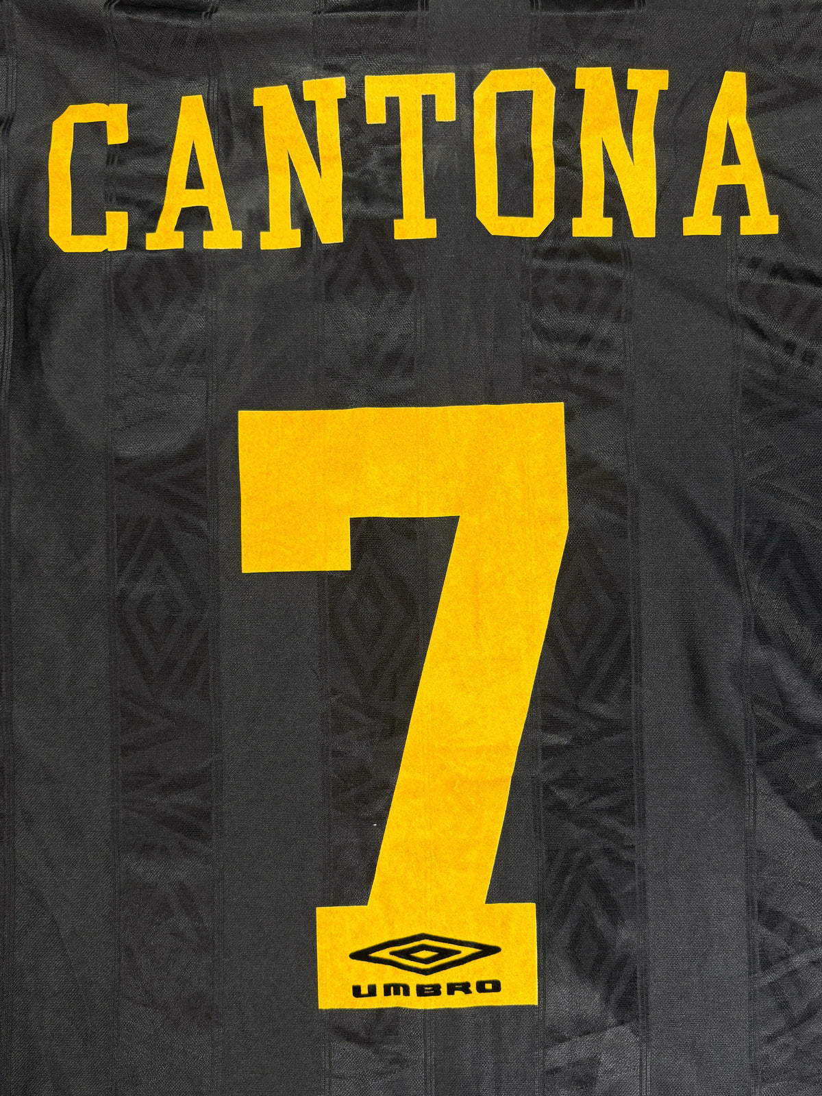 Manchester United 1993/95 Away Umbro Football Shirt Extra Large Cantona 7
