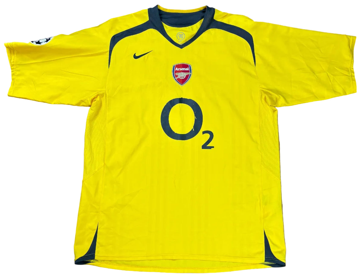 Arsenal 2005/06 Away Nike Football Shirt Extra Large Henry 14