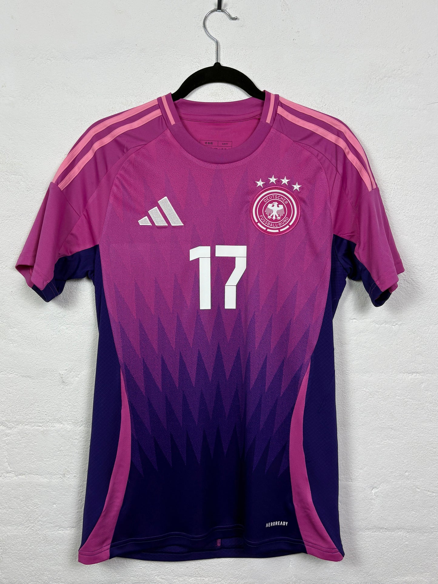 Germany 2024 Away Adidas Football Shirt S Wirtz 17