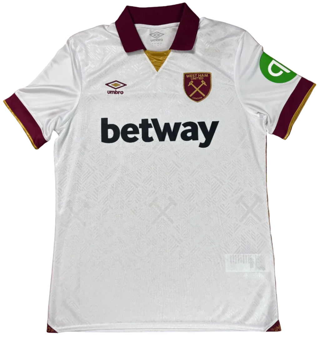 West Ham 2024/25 Away Umbro Football Shirt Large