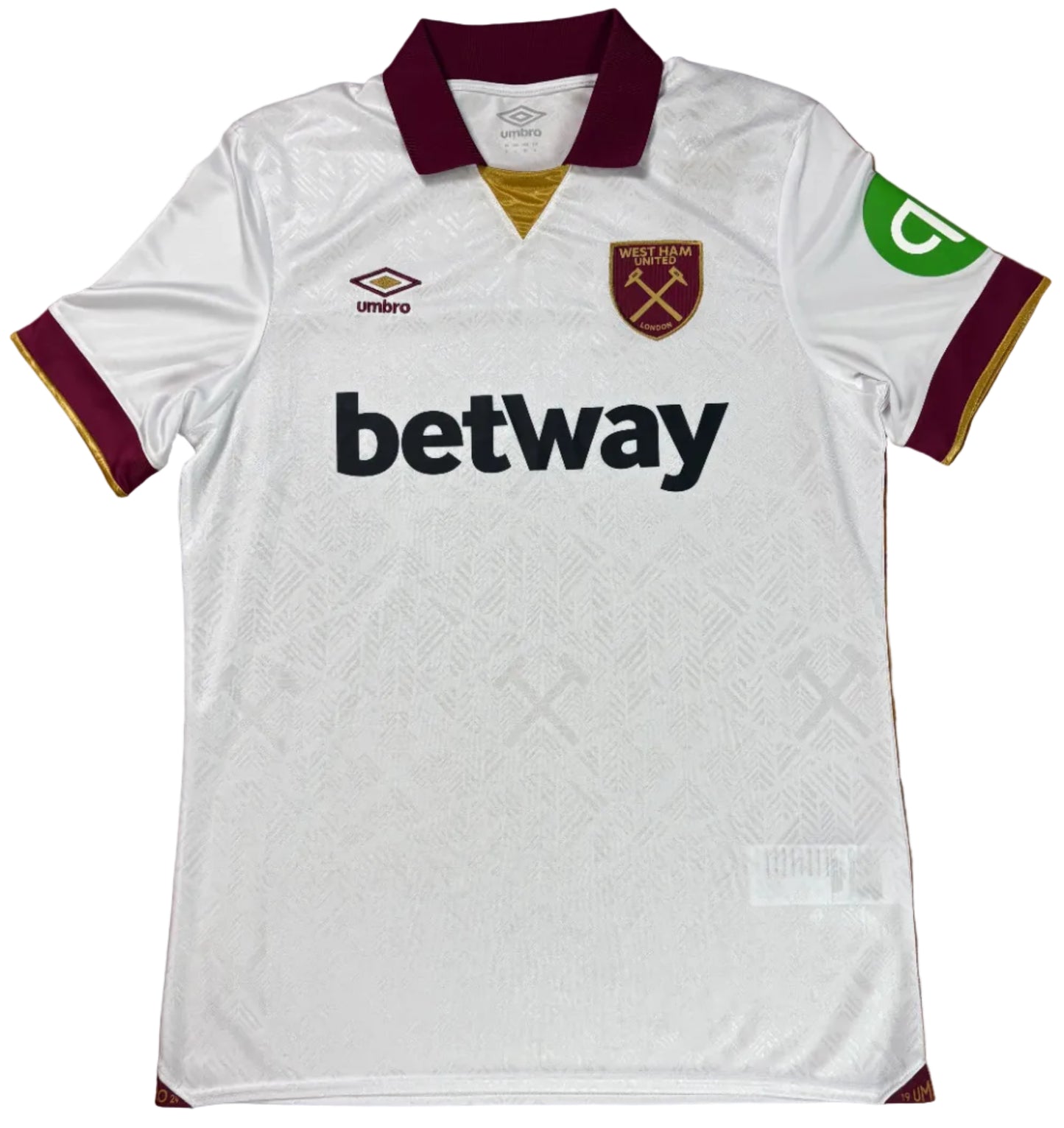 West Ham 2024/25 Away Umbro Football Shirt Large