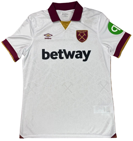 West Ham 2024/25 Away Umbro Football Shirt Large