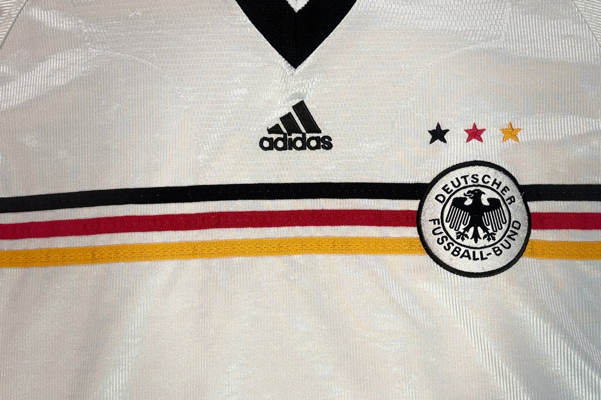Germany 1998 Home Adidas Football Shirt Extra Large