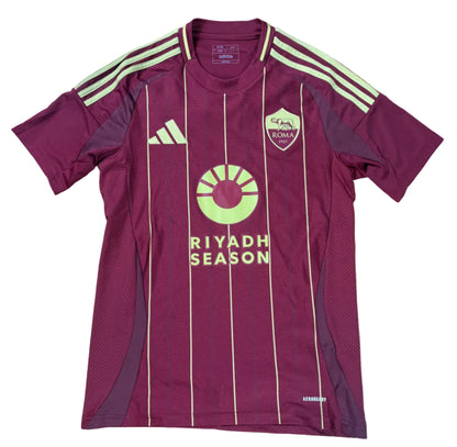 As Roma 2024/25 Home Adidas Football Shirt Small