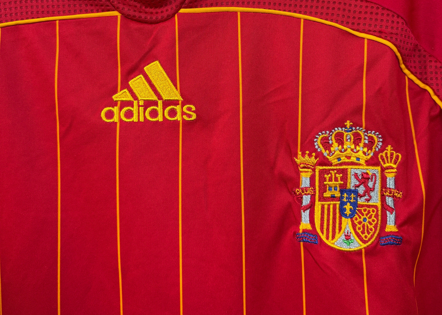 Spain 2006 Home Adidas Football Shirt Large