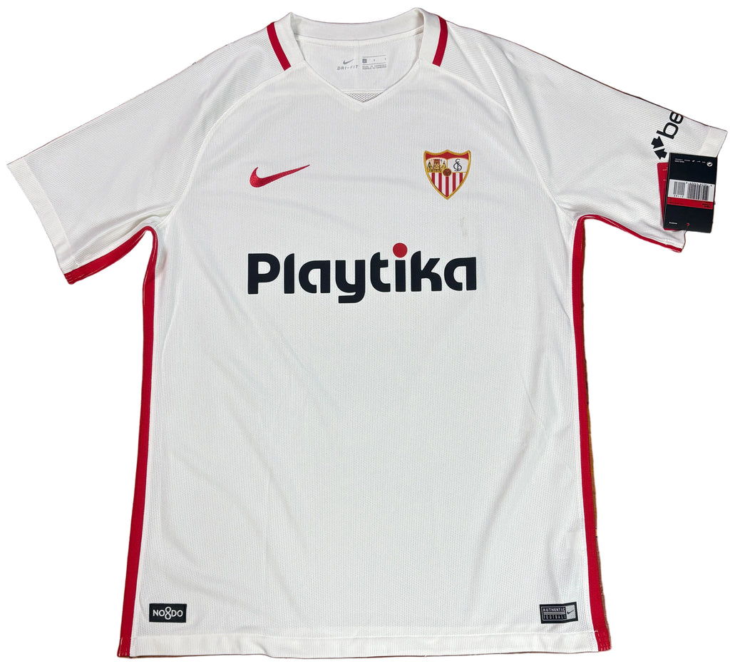Sevilla 2018/19 Home Nike Football Shirt Large