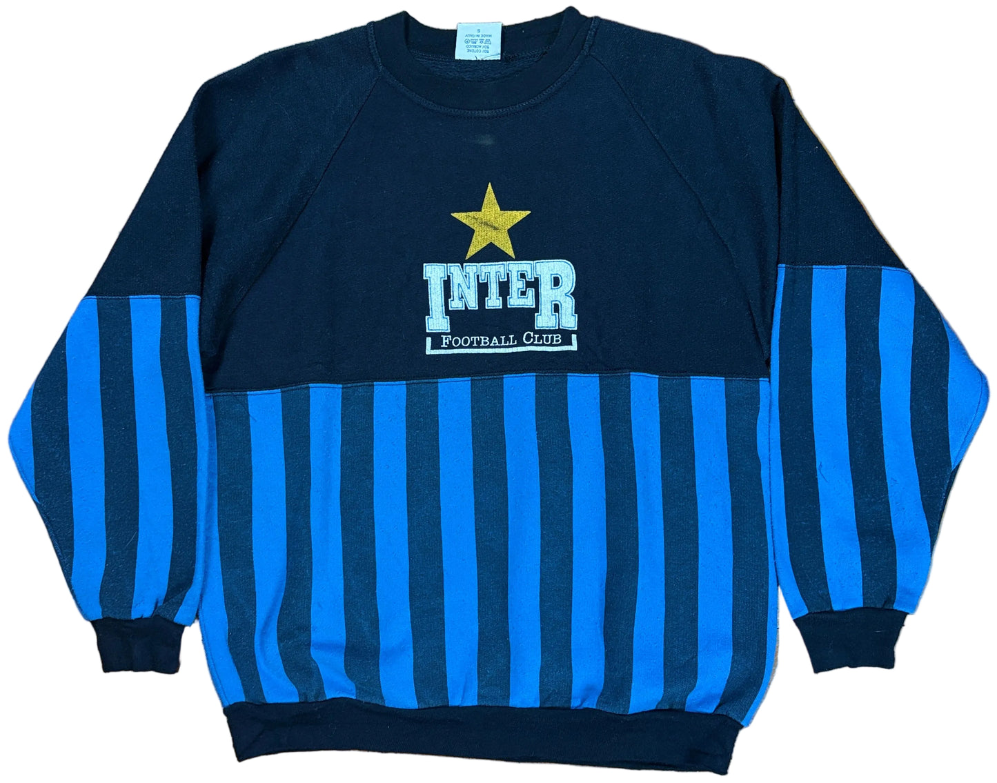 Inter Milan 90's Felpe Football Shirt Small