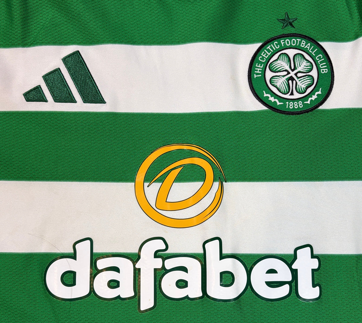 Celtic 2023/24 Home Adidas Football Shirt Large