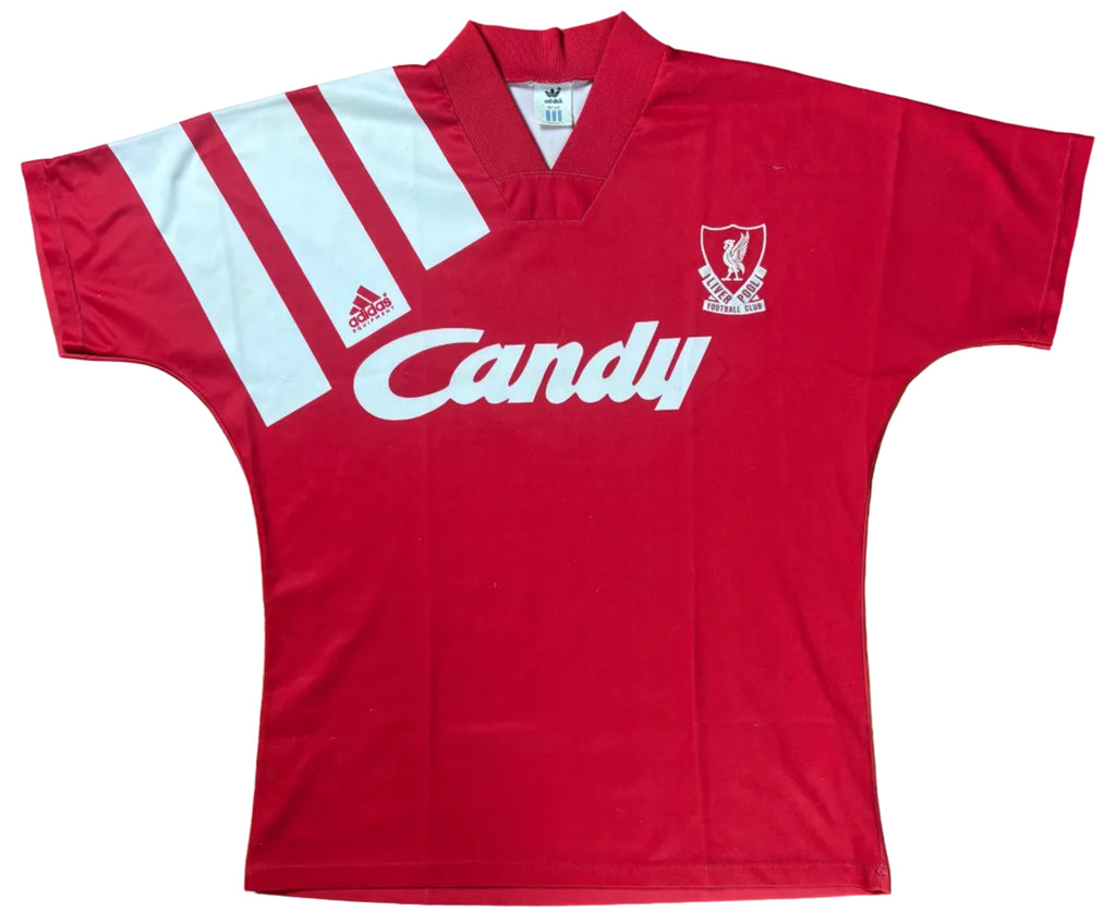Liverpool 1991/92 Home Adidas Football Shirt Medium