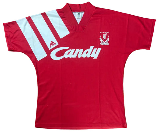 Liverpool 1991/92 Home Adidas Football Shirt Medium