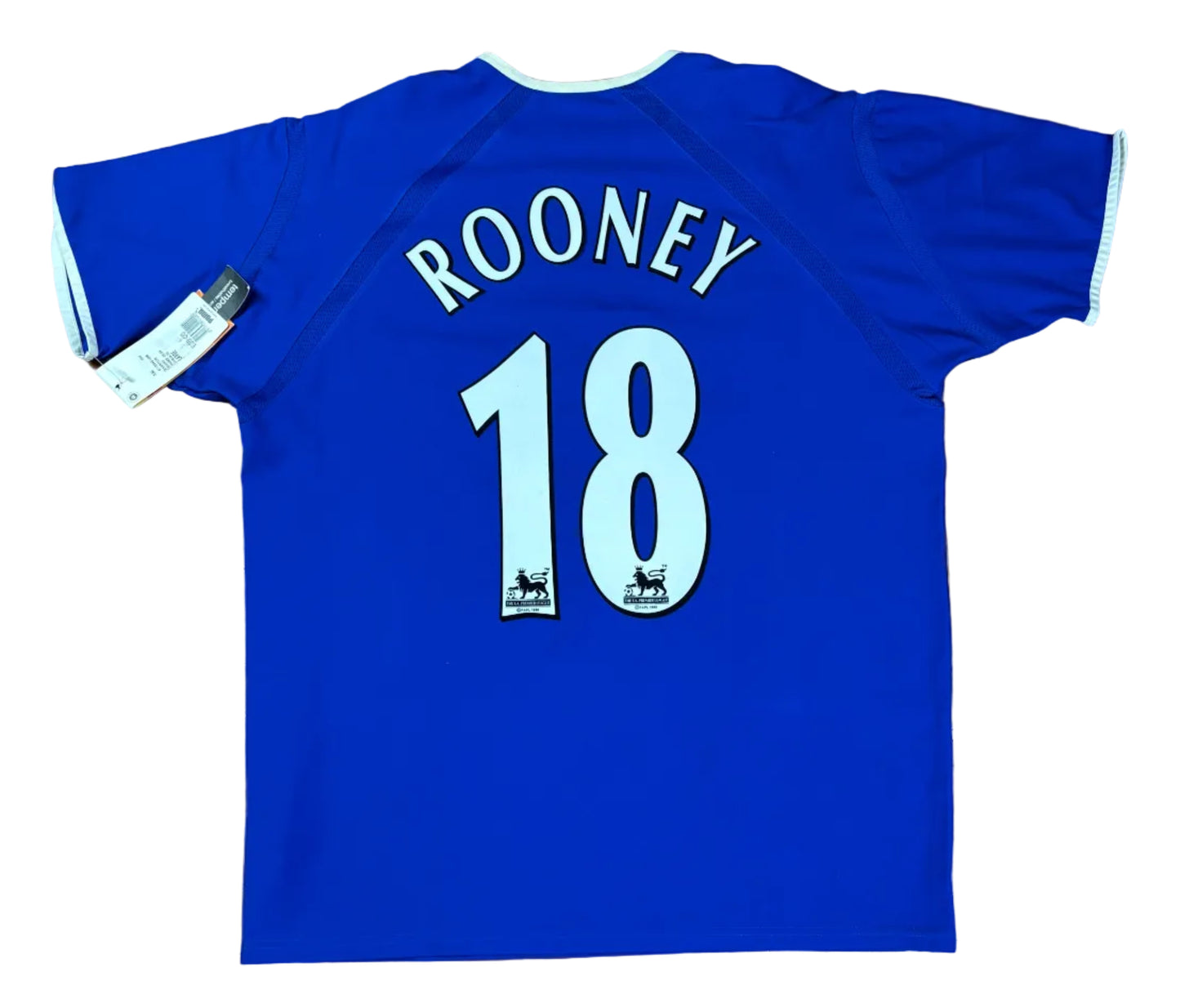 Everton 2003/04 Home Puma Football Shirt Large Rooney 18