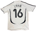 Germany 2006 Home Adidas Football Shirt Large Lahm 16
