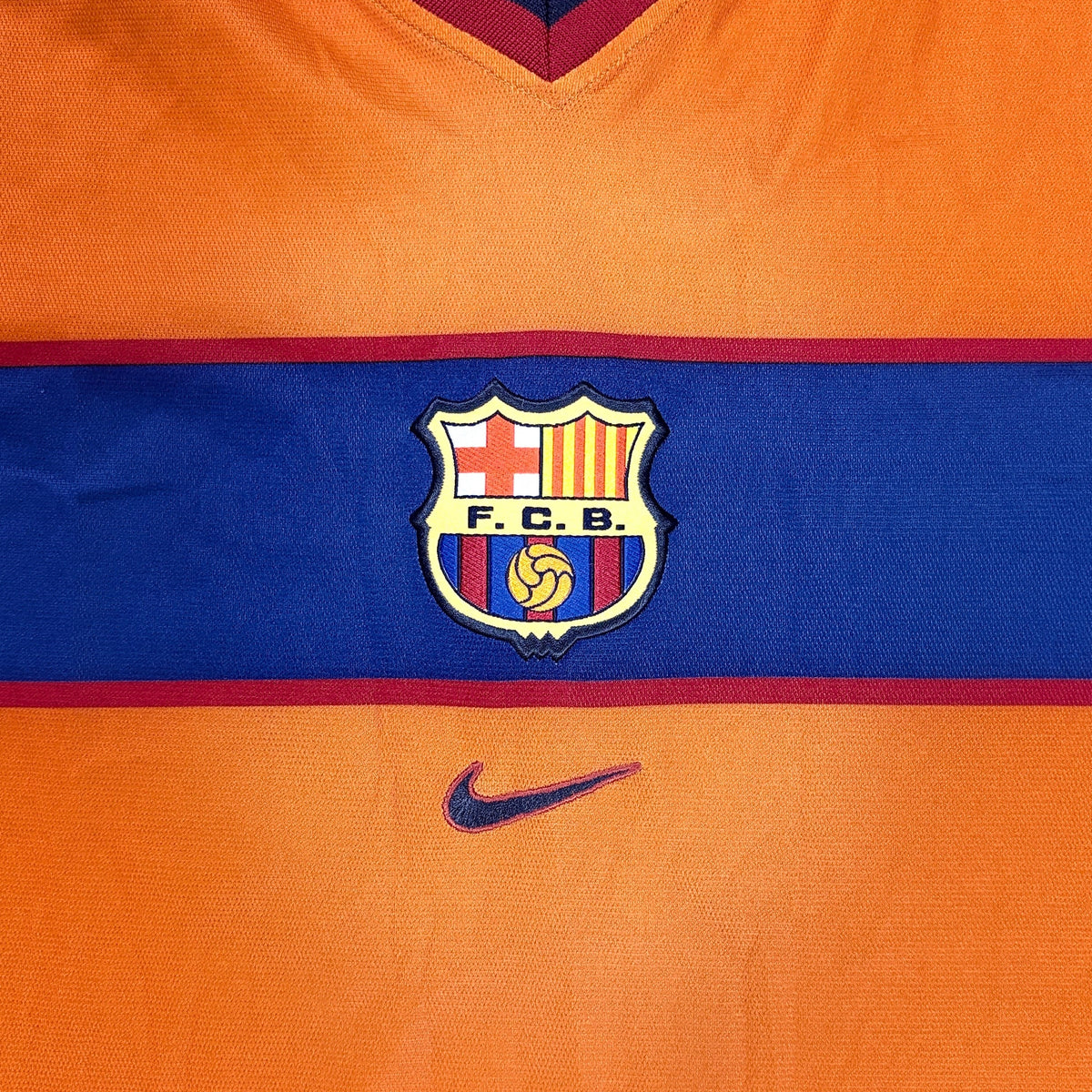 Barcelona 1998/00 Away Nike Football Shirt Large