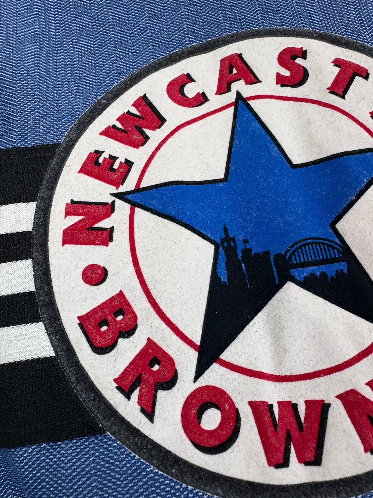 Newcastle United 1996/97 Away Adidas Football Shirt XL Shearer 9