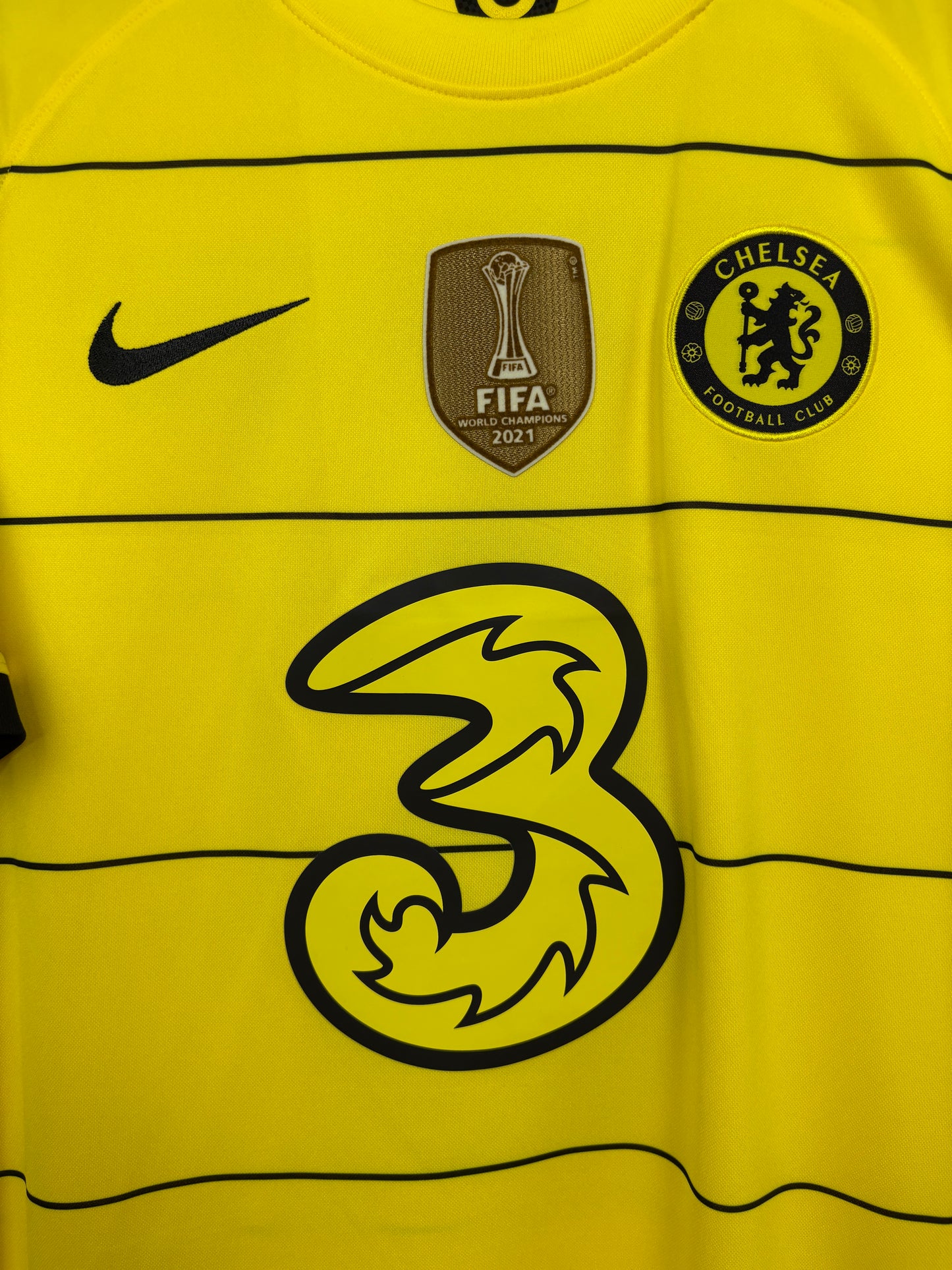 Chelsea 2021/22 Away Nike Football Shirt M T. Silva 6