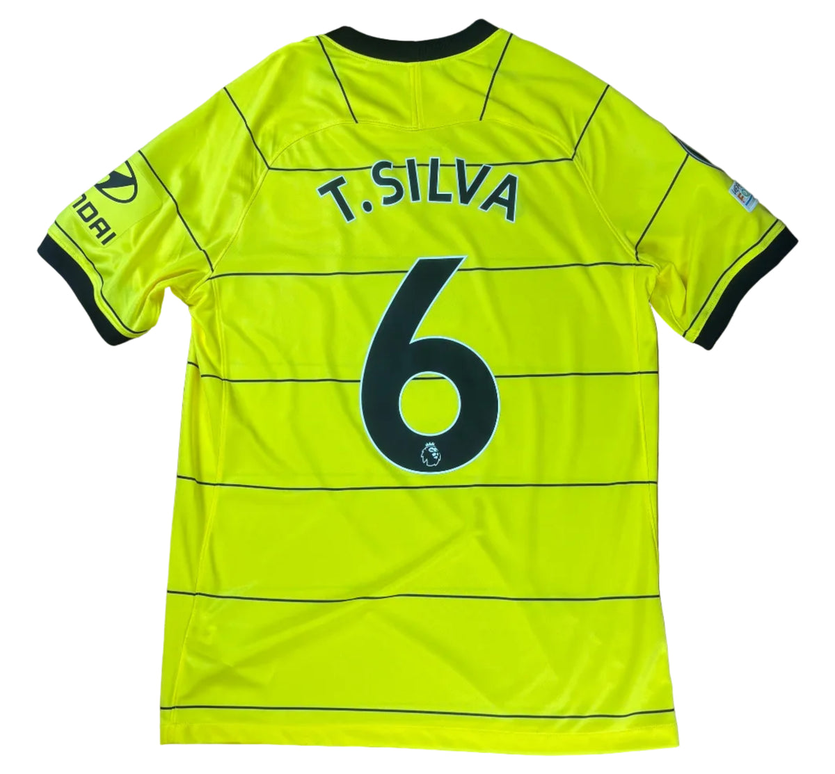 Chelsea 2021/22 Away Nike Football Shirt Medium T. Silva 6