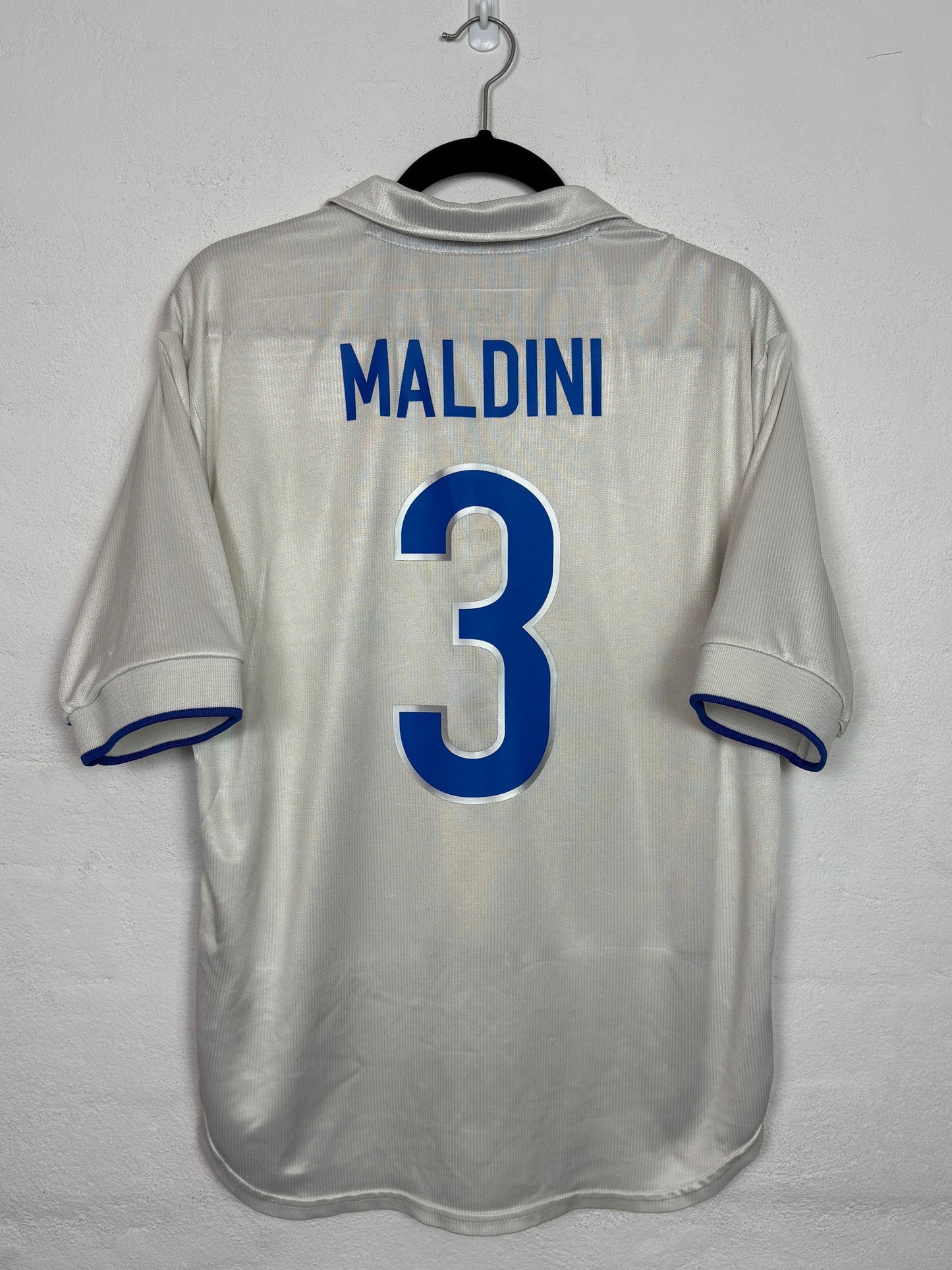 Italy 1998 Away Large Maldini 3