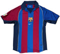 Barcelona 2001/02 Home Nike Football Shirt Small