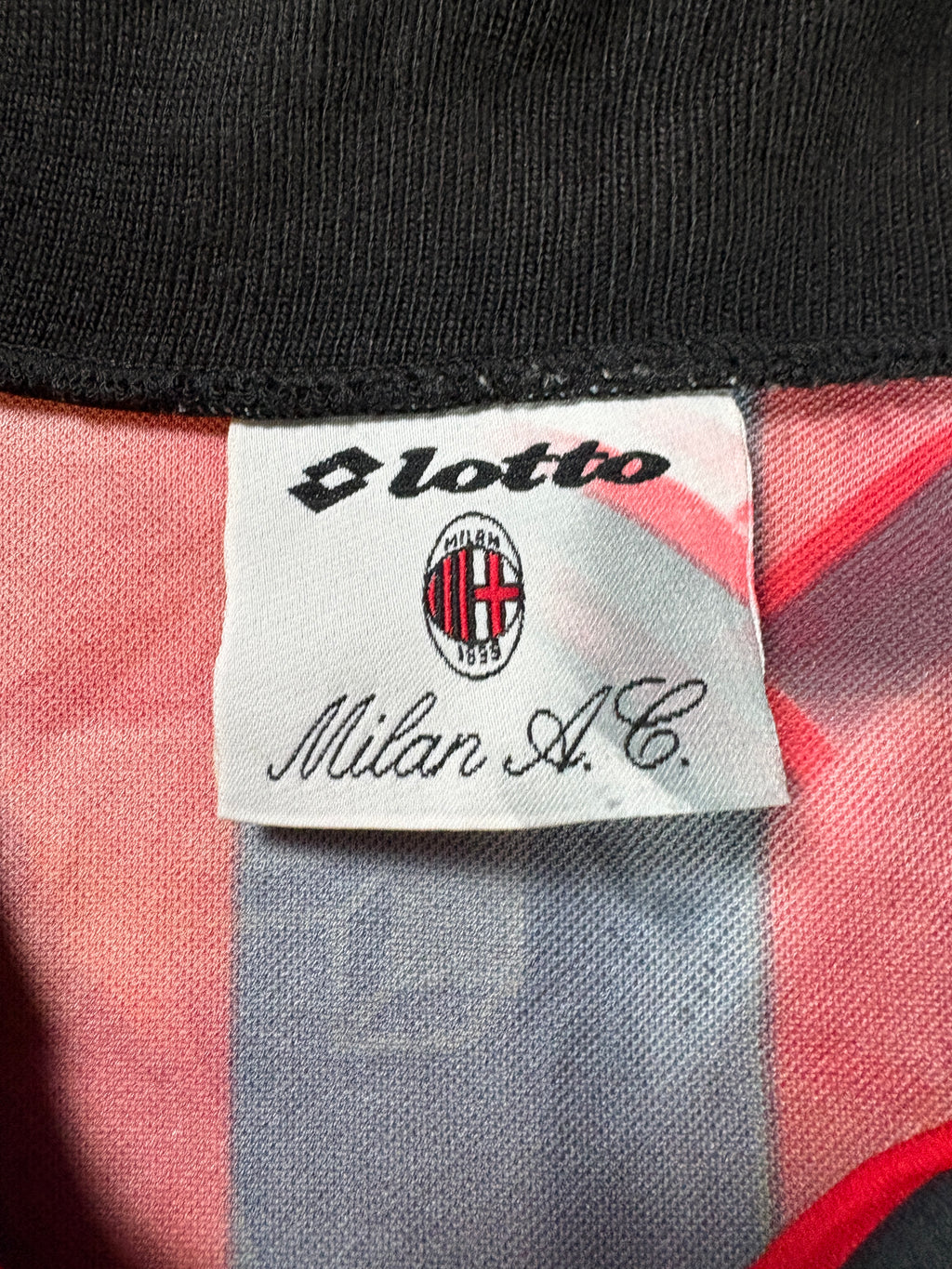 Ac Milan 1995/96 Home Lotto Football Shirt Medium