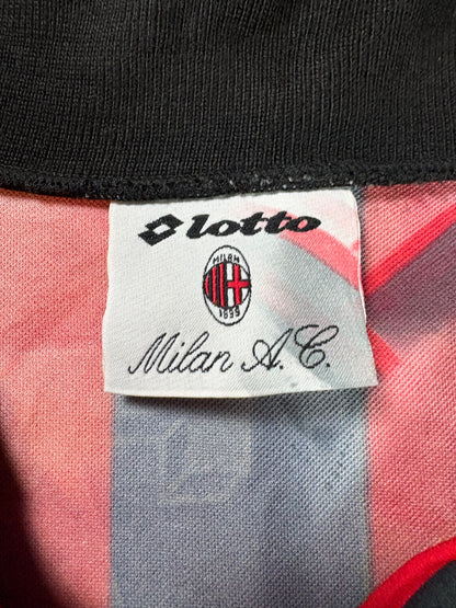Ac Milan 1995/96 Home Lotto Football Shirt Medium