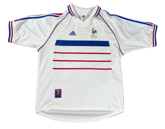 France 1998 Away Adidas Football Shirt Large