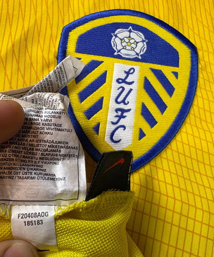Leeds 2002/03 Away Nike Football Shirt Extra Large Viduka 9