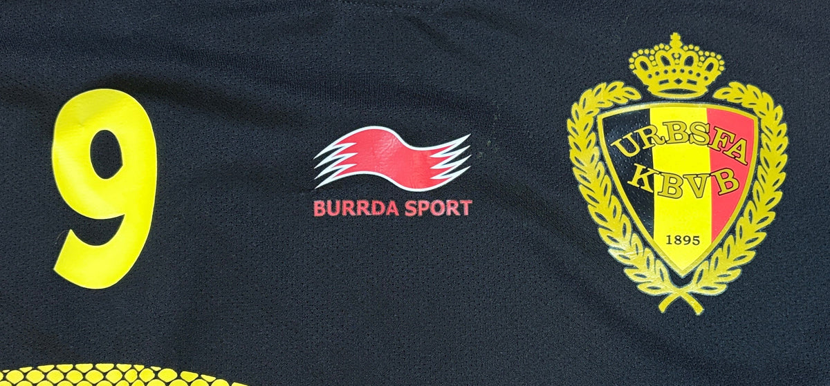 Belgium 2012 Away Burrda Football Shirt Medium Benteke 9