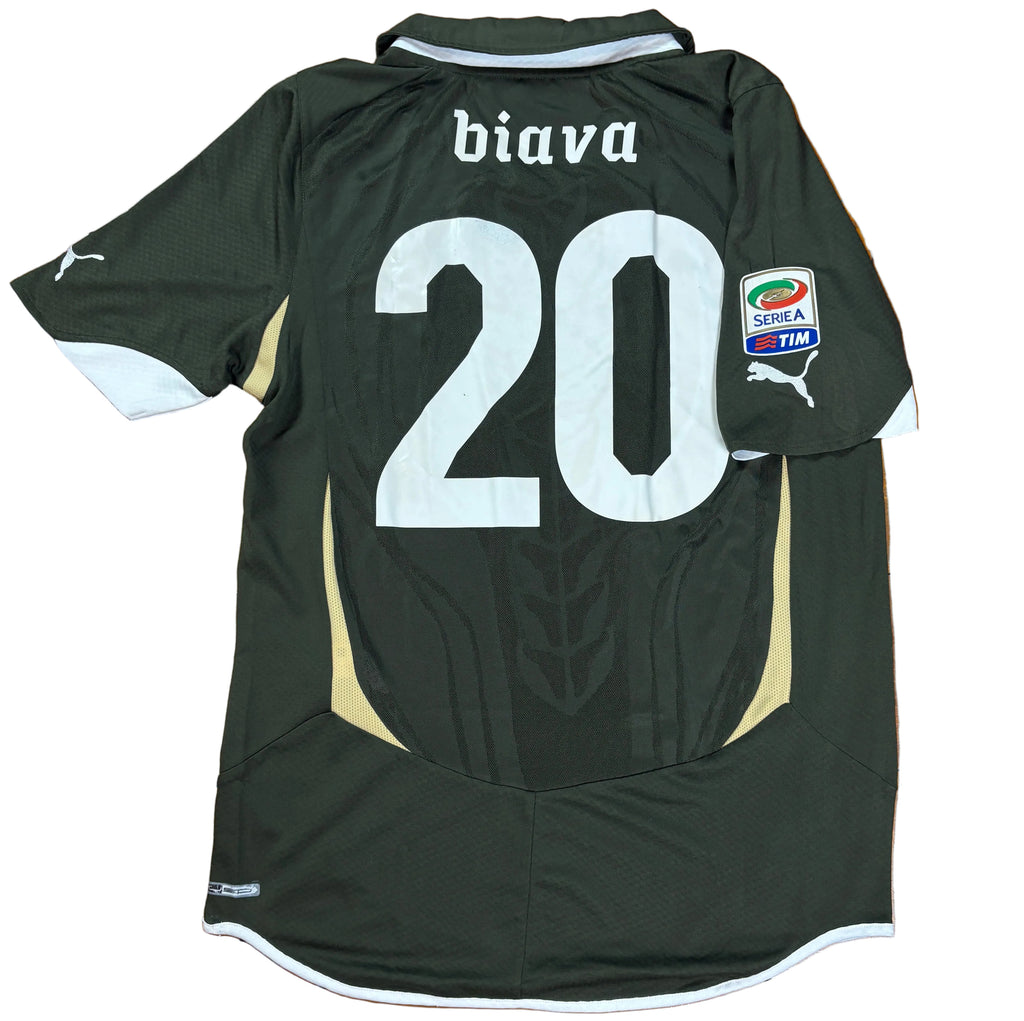Lazio 2010/11 Away Puma Football Shirt Medium Biava 20