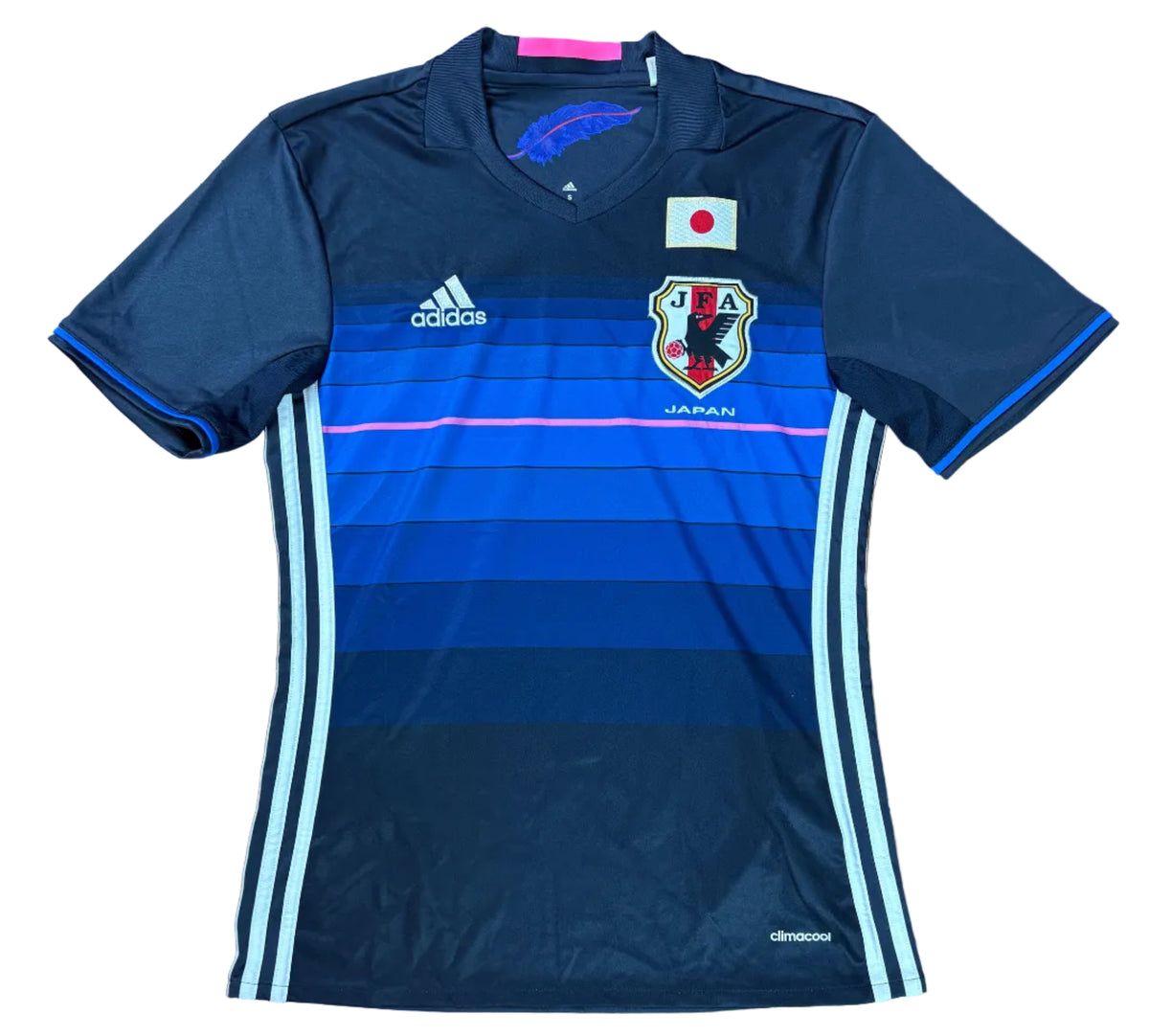 Japan 2016/17 Home Adidas Football Shirt Small