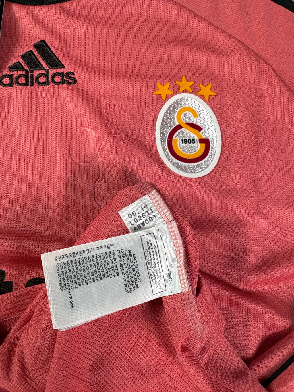 Galatasaray 2010/11 Third Adidas Football Shirt Extra Large