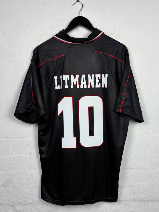 Ajax 1998/99 Away Umbro Football Shirt XL Litmanen 10